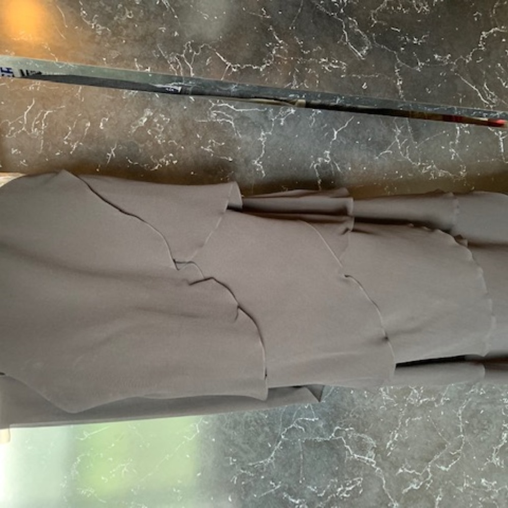 Evening dress with matching shawl